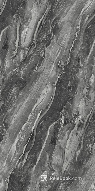 Dark gray running water pattern marble wall ground texture
