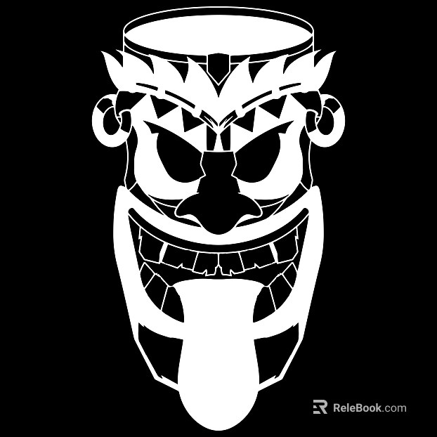 Tattoo black and white mask pattern texture texture