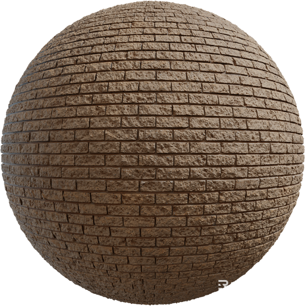 Brick wall PBR texture