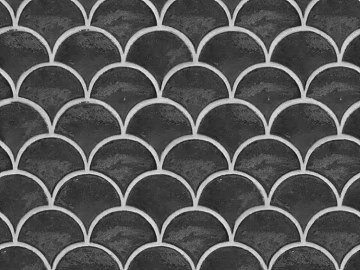 feather brick fish scale black white seamless texture (ID:ffagg35605)