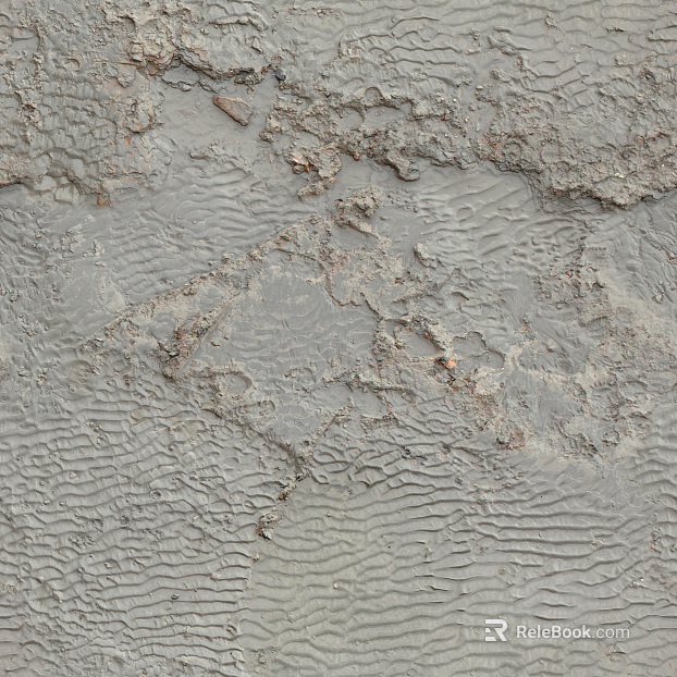 Mud ground texture