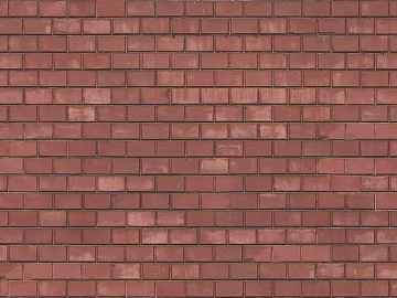 Brick wall with staggered peak and red brick wall texture (ID:ffacg83151)