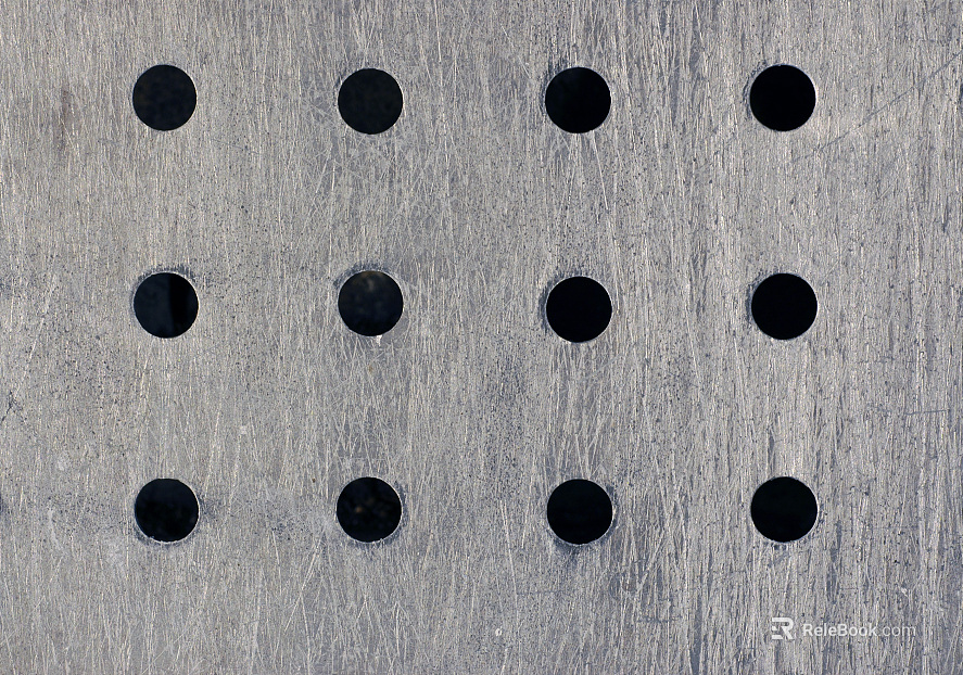 Perforated plate texture