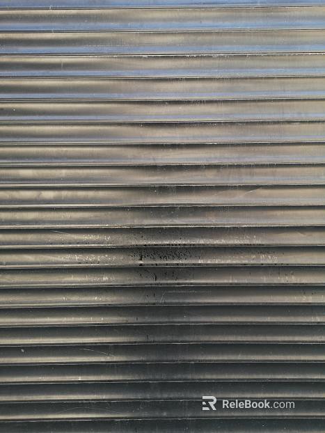 Rolling shutter door texture