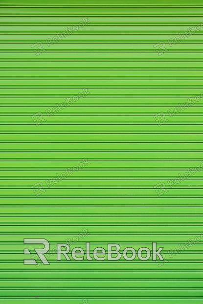 Rolling shutter door texture