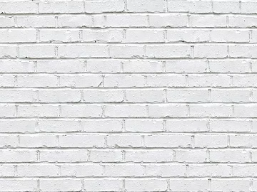 White wall tile stone exterior wall 3d model