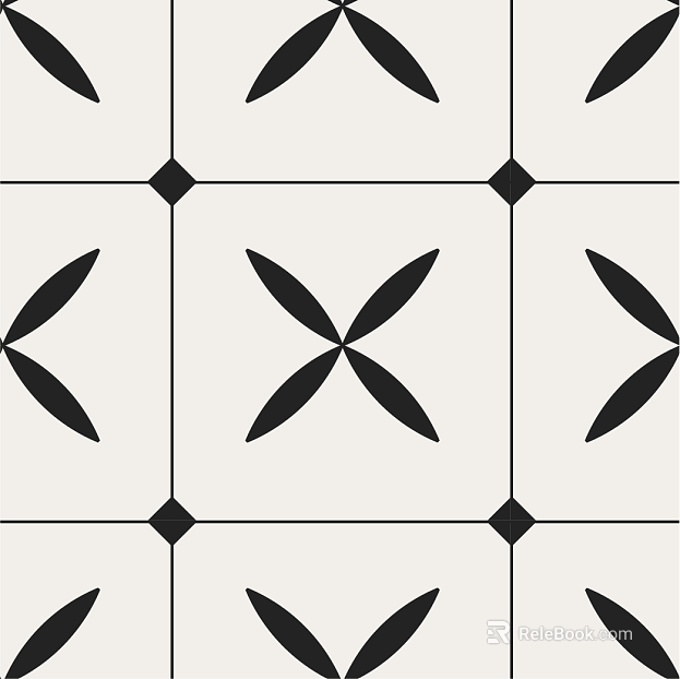 Tile Tile Black and White texture
