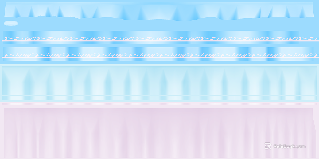 Light blue powder gradient drapery fold texture