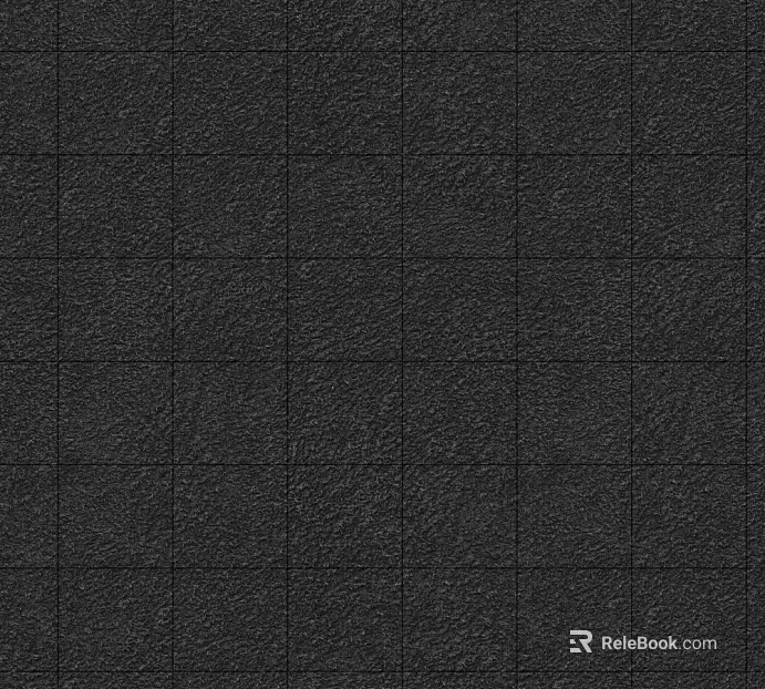New Chinese style black wall tiles texture