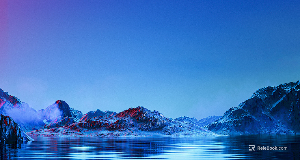 Polar glaciers Arctic texture