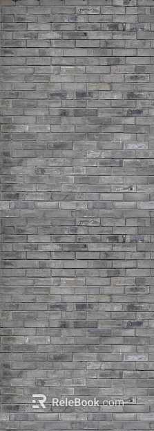 Brick wall green gray wall brick texture