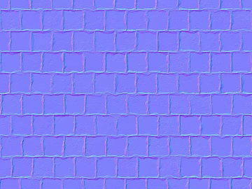 Floor tile outdoor brick normal bump texture (ID:ffach658543)
