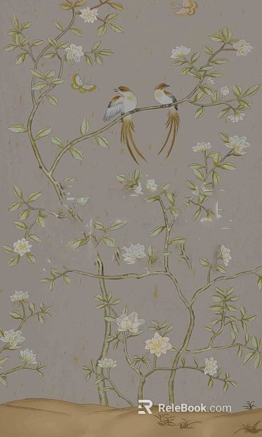 animal and plant pattern texture