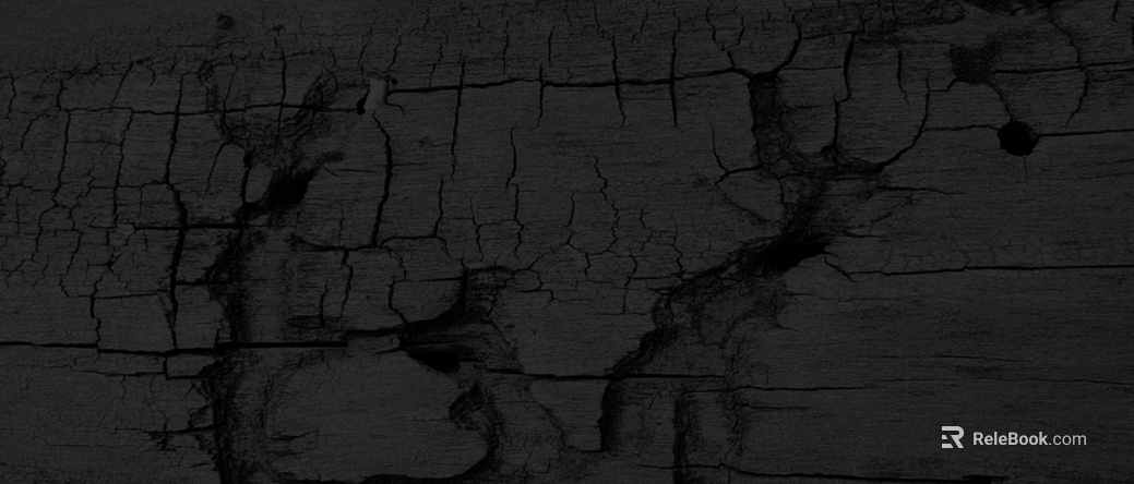 Charcoal roasted mahogany texture