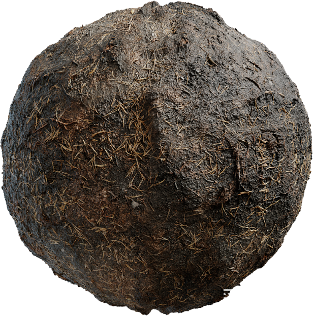 Soil PBR texture