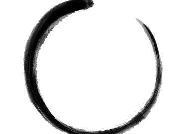 Chinese style ink ink ring round border ink texture (ID:ffach946081)