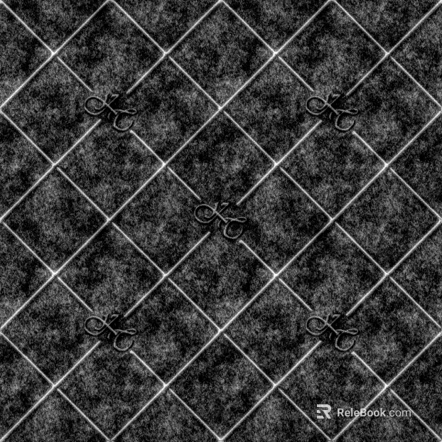Black and White Bump texture