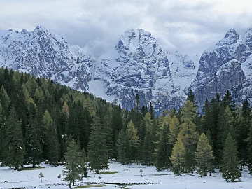 Modern Natural Landscape Snow Mountain Exterior texture (ID:ffach604980)