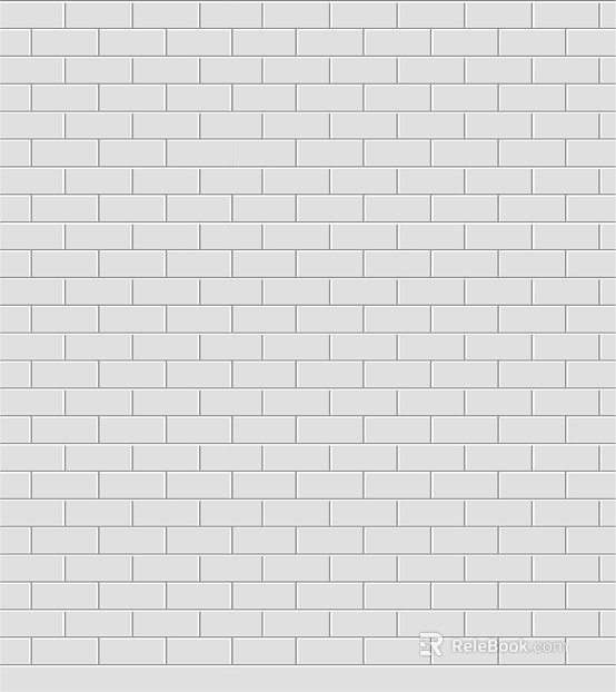 White wall brick texture