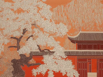 New Chinese Style Mural Decorative Painting texture (ID:ffach947560)