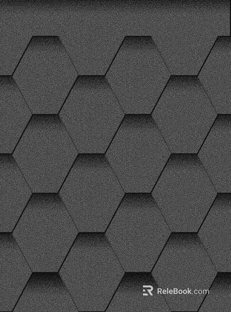 Hexagonal Brick Black Hexagonal Brick texture