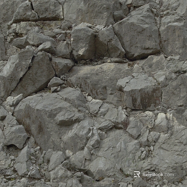Mountain rock face texture