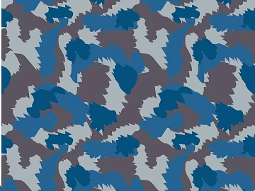 Camouflage green blue mosaic camouflage clothing fabric texture (ID:ffach159015)