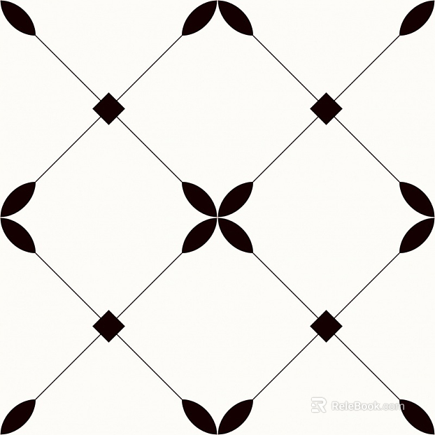 French Antique Tiles texture