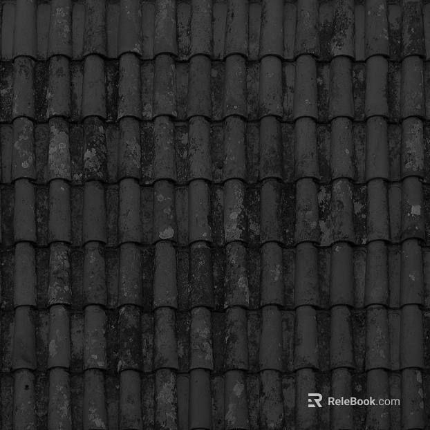 Green tile texture