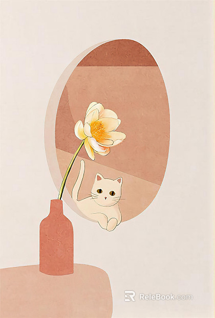cartoon painting texture