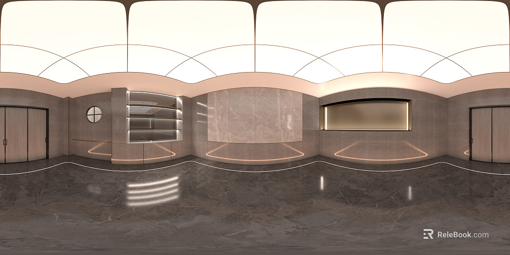 Hyundai Motor Showroom Private Garage texture