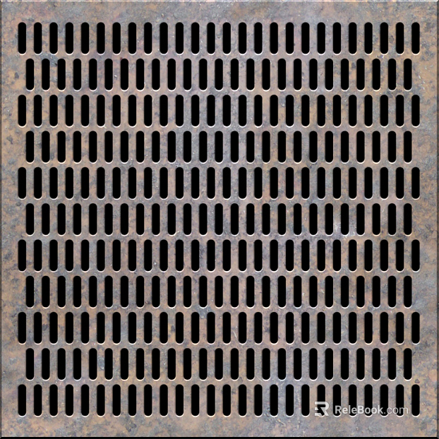 Perforated aluminum plate Perforated metal plate Perforated plate Old metal perforated plate texture