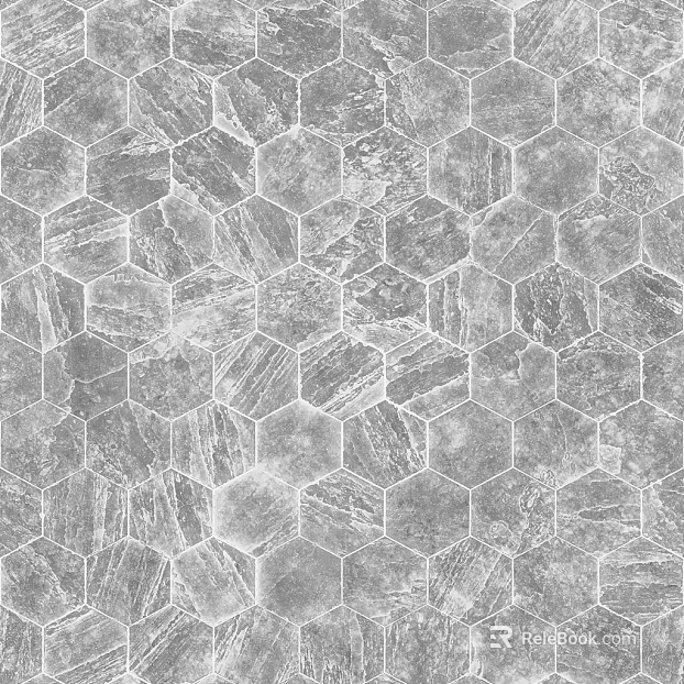 hexagonal brick seamless texture