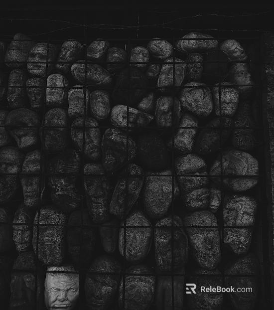 black and white painting texture