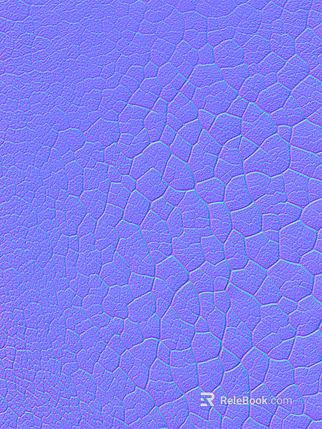 Crack normal bump texture