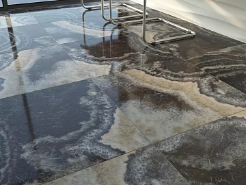 Dark gray brown water pattern marble floor tile texture (ID:ffaeh047826)