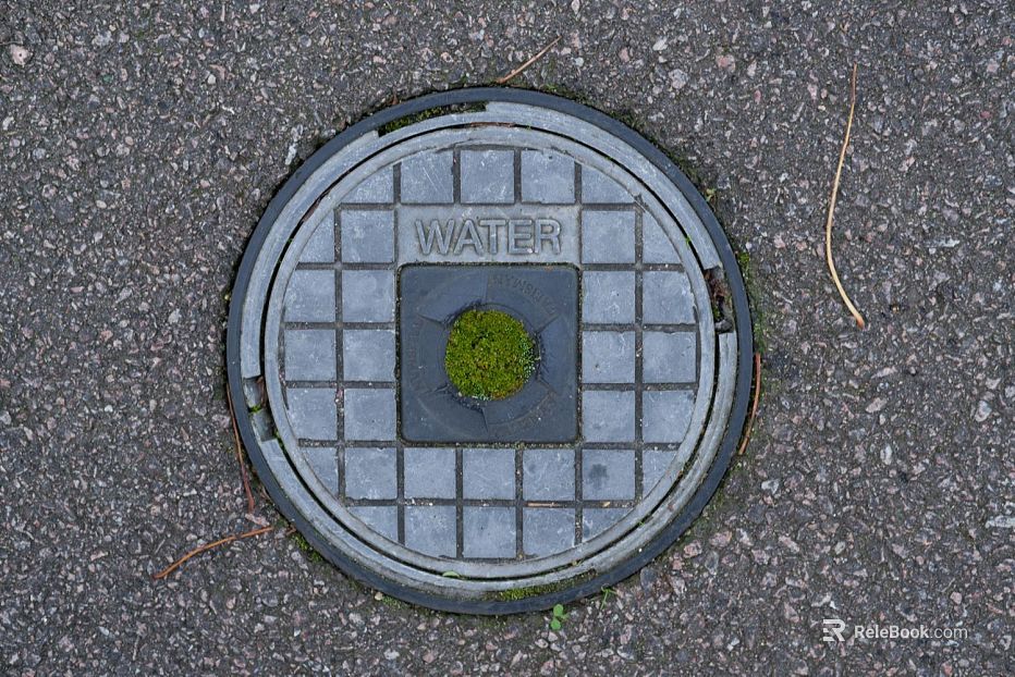 manhole cover texture