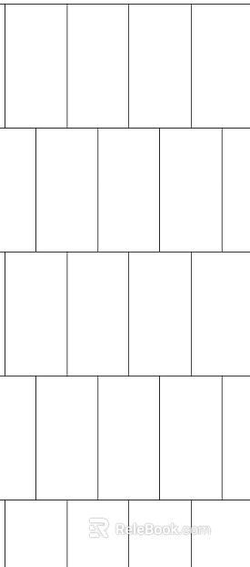Plain Tile White I-shaped Tile texture