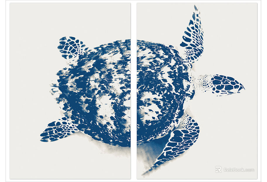 Animal painting texture