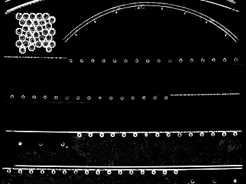 Black and white industrial wind perforated line decoration texture (ID:ffaeh471766)