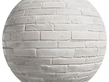 Brick wall PBR texture (ID:ffach019981)