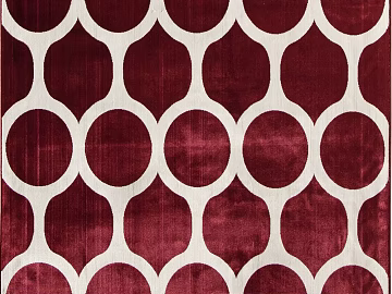 Wine red geometric pattern living room carpet texture (ID:ffaeh509744)