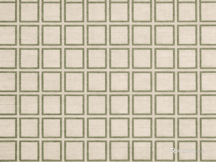Light green checkered textured rug texture