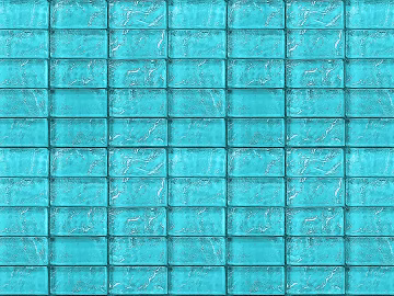 Cyan glass mosaic kitchen and bathroom wall tiles texture (ID:ffaeh078426)