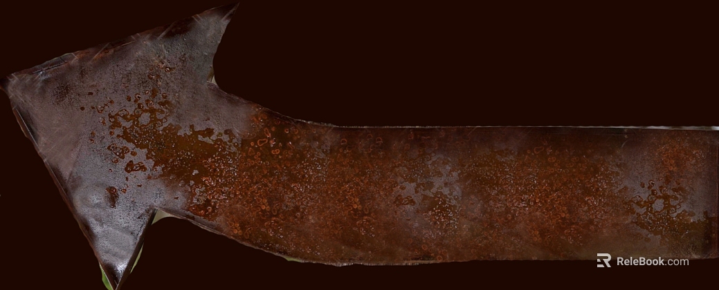 Red-brown distressed metal industrial components texture