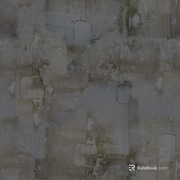 Gray cement, industrial-style walls and floors texture