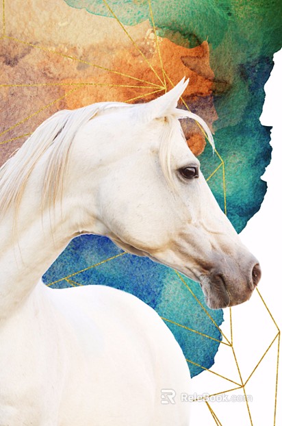 Animal painting texture