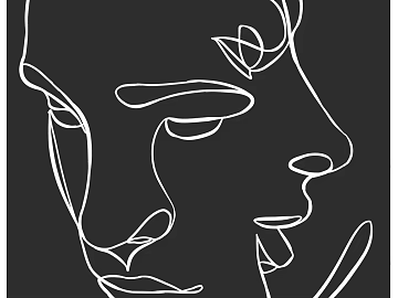 black and white painting texture (ID:ffacg83281)