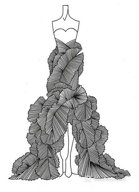 black and white painting texture