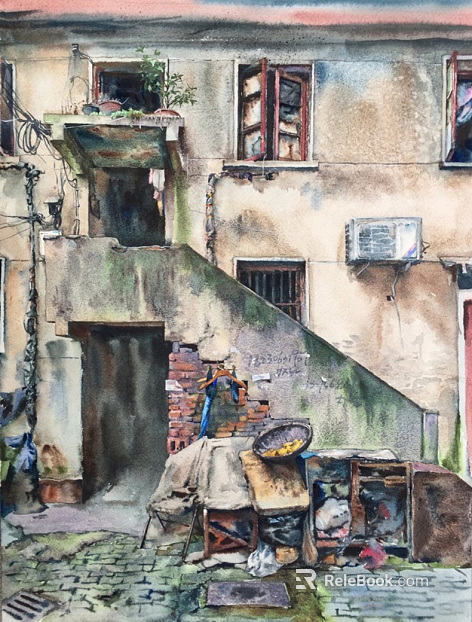 architectural painting texture